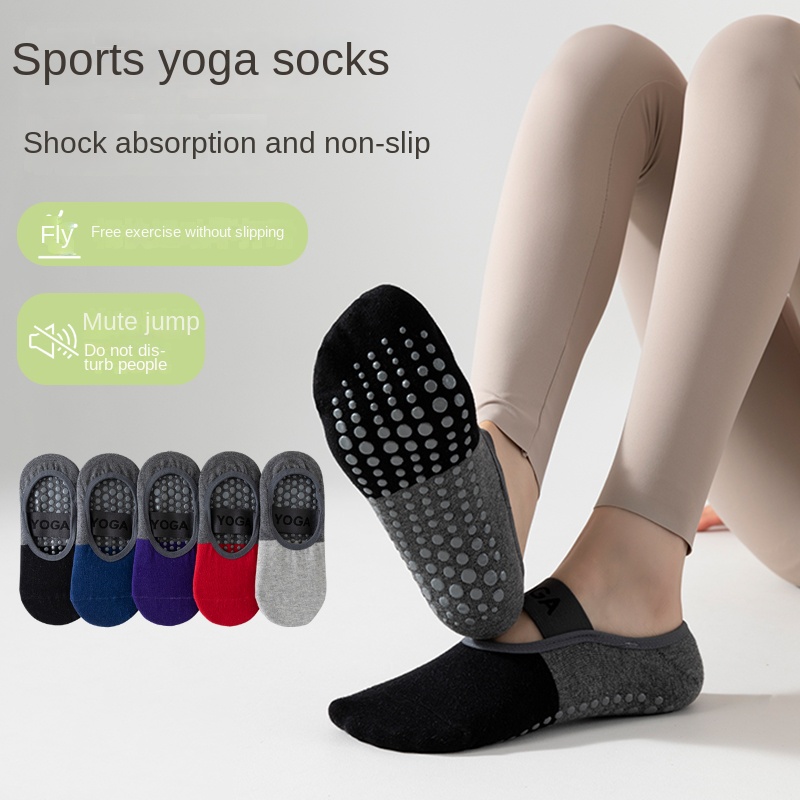 Pilates & Yoga Studio Alineacion - 5 pairs Cross-Border Professional Yoga Socks,