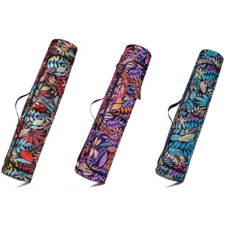 Pilates Yoga Matte - New Fitness Printed Yoga Bag Yoga