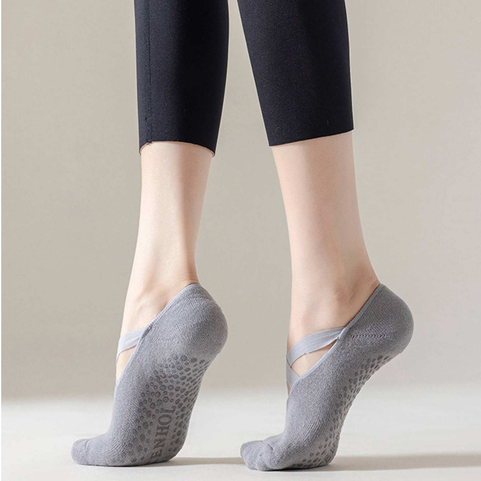 Pilates Yoga And Gym - Non Slip Fitness Socks Breathable Non-Slip