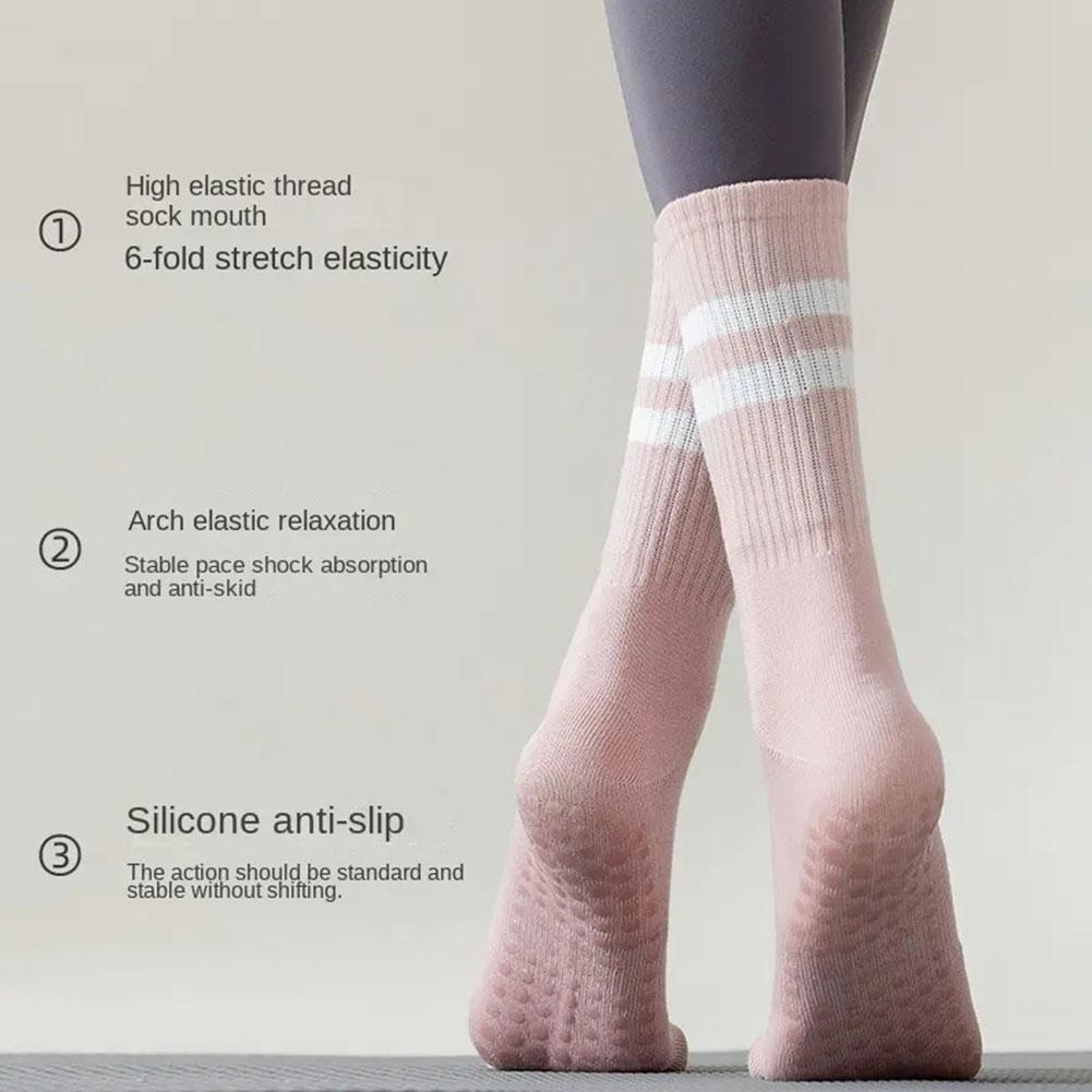 8 Colors Sports Socks Cotton M - огляд і ціна Pilates Yoga Hose