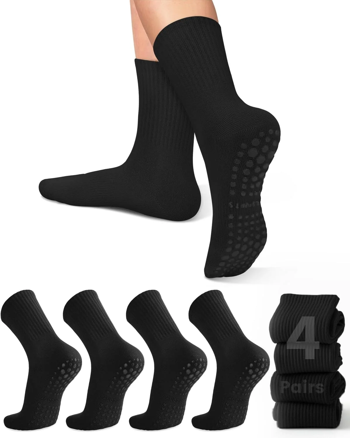 4 pairs of women's yoga socks, - огляд і ціна Pilates & Yoga Studio Alineacion