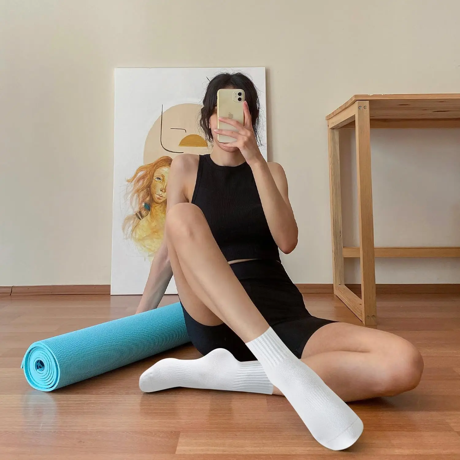 4 pairs of women's yoga socks, - огляд і ціна Pilates & Yoga Studio Alineacion
