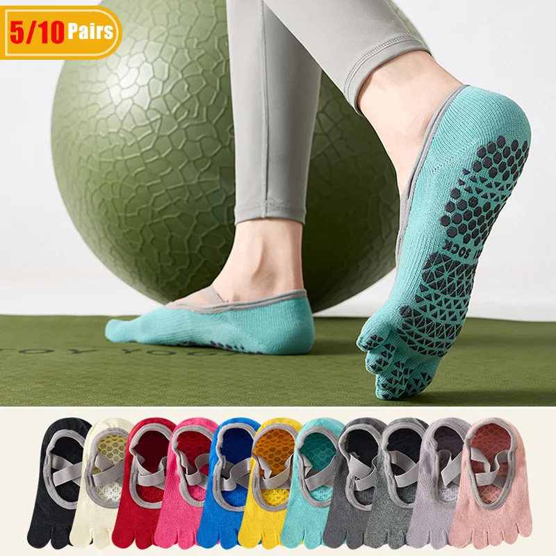 5/10 Pairs Women's Cotton Yoga - огляд і ціна Pilates Yoga And Gym