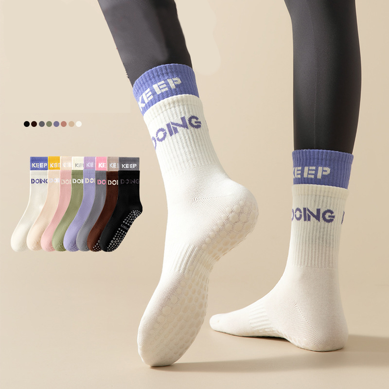 1 Pair Anti Slip Yoga Socks Fe - огляд і ціна Pilates Yoga Hose