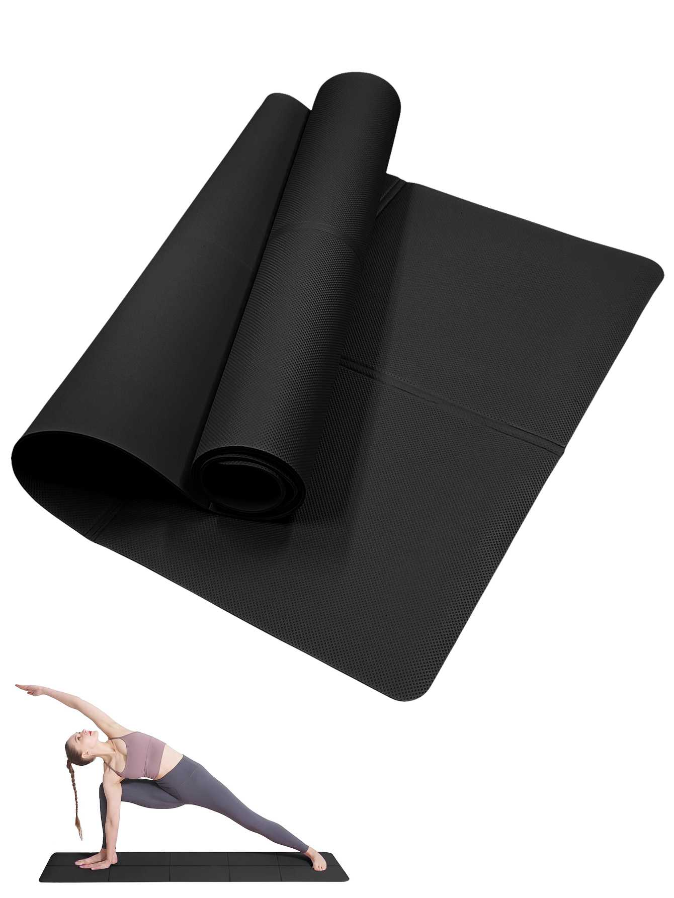 Foldable Yoga Mat Black Eco Fr - огляд і ціна Pilates Yoga Matte