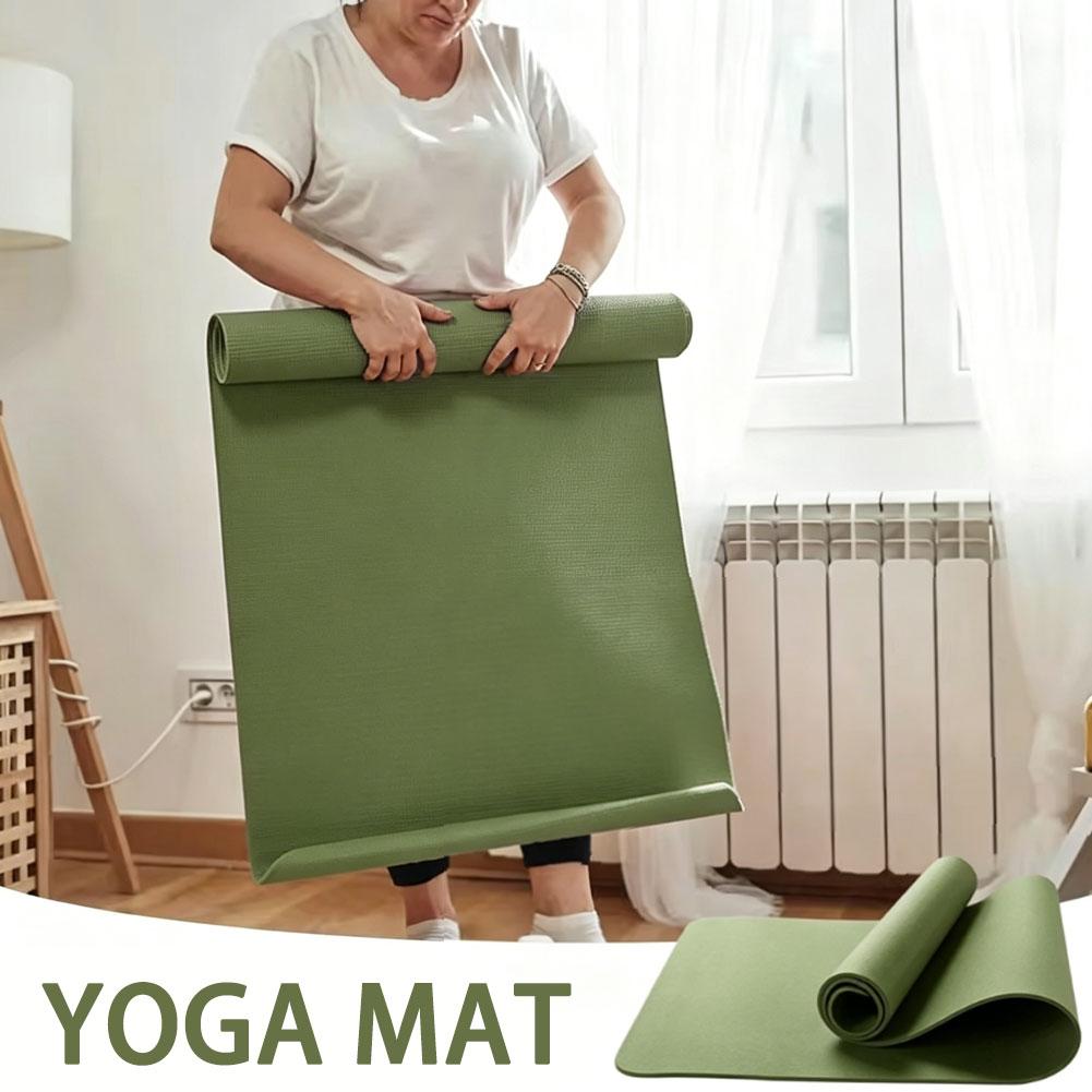 1/2Pcs Thick Yoga Mat Anti-ski - огляд і ціна Pilates Yoga Matte