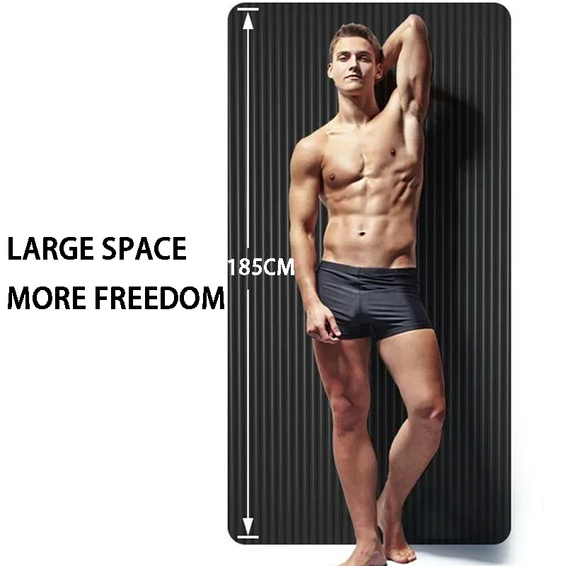 Non-slip Extra Thick 15mm Yoga - огляд і ціна Pilates Yoga Matte