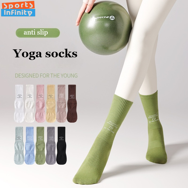 Mid Tube Yoga Socks Anti Slip  - огляд і ціна Pilates Yoga Hose