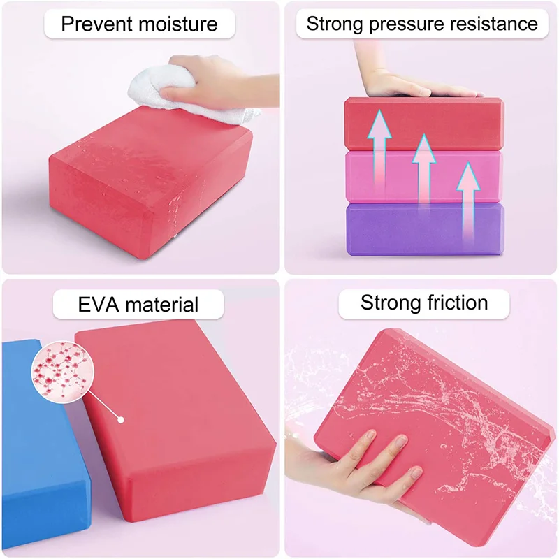 Yoga Building Blocks Cubes Pil - огляд і ціна Pilates Yoga Matte